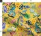 Rainforest Jungle Yellow Hand Drawn Botanical Tropical Birds Custom Printed Fabric by Spoonflower Various Fabrics by the Yard or Fat Quarter